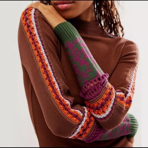 Free People Switch It Up Thermal Top XS NWOT - Picture 1 of 9